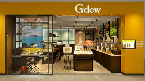 GDEW化妝品店(diàn)鋪設計