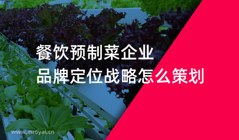餐飲預制菜企業品牌定位戰略怎麽策劃