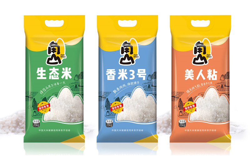角山(shān)大米品牌升級策劃設計