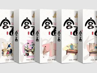 宮面食品vi商(shāng)标設計，logo設計