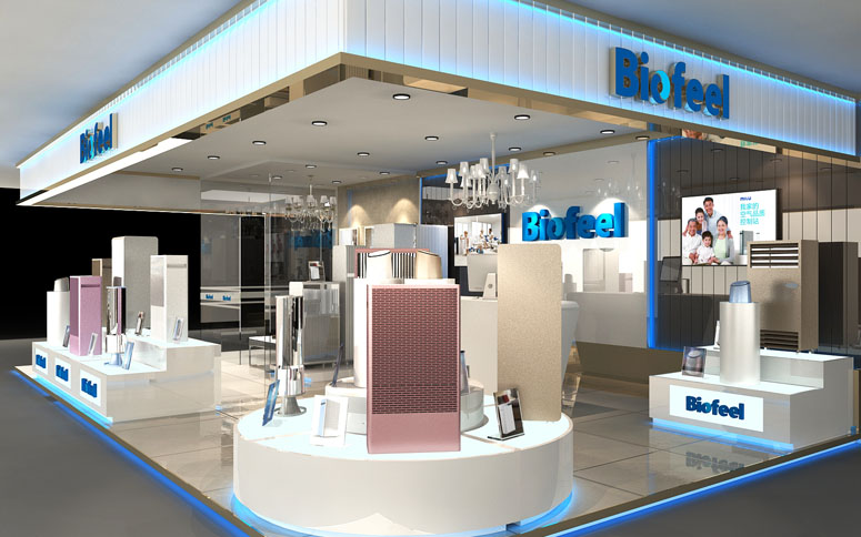 空氣淨化器專賣店(diàn)設計